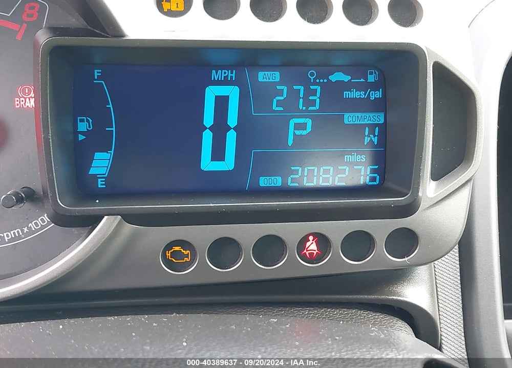 2012 CHEVROLET SONIC 2LS VIN: 1G1JA5SH0C4113079