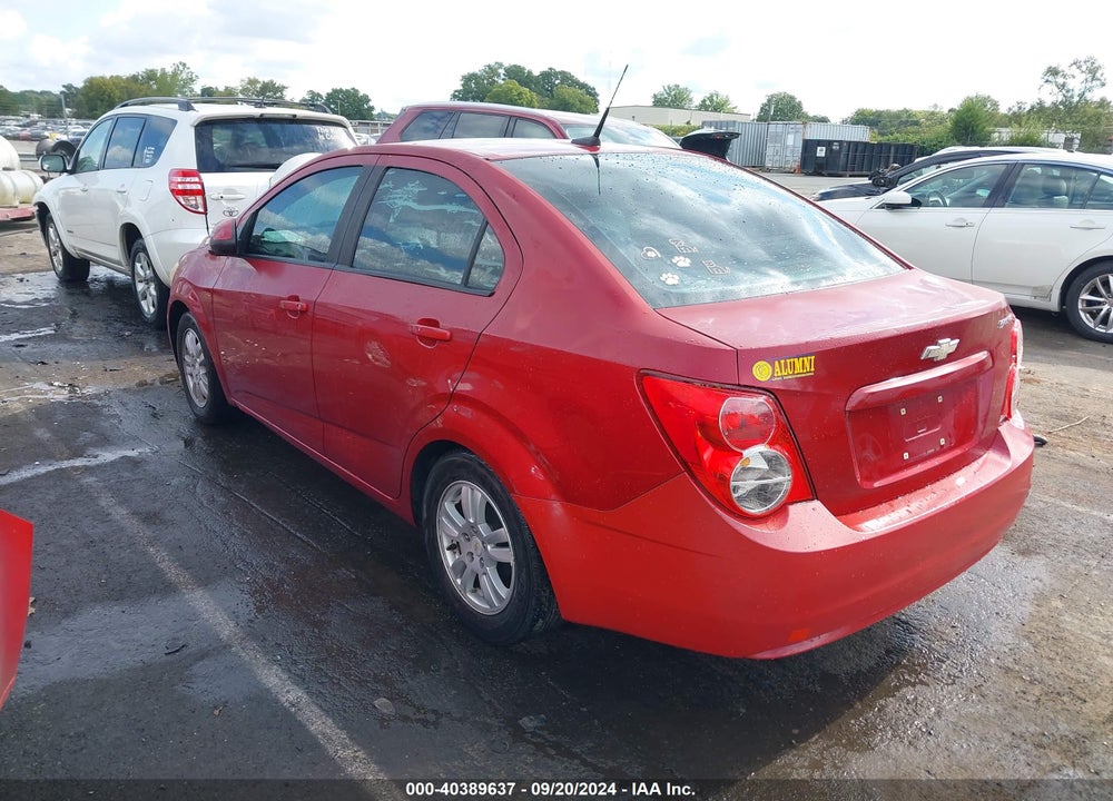 2012 CHEVROLET SONIC 2LS VIN: 1G1JA5SH0C4113079