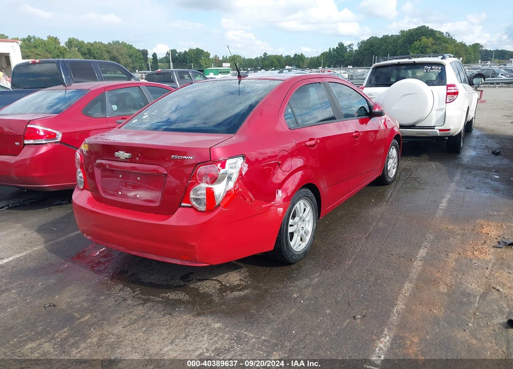 2012 CHEVROLET SONIC 2LS VIN: 1G1JA5SH0C4113079