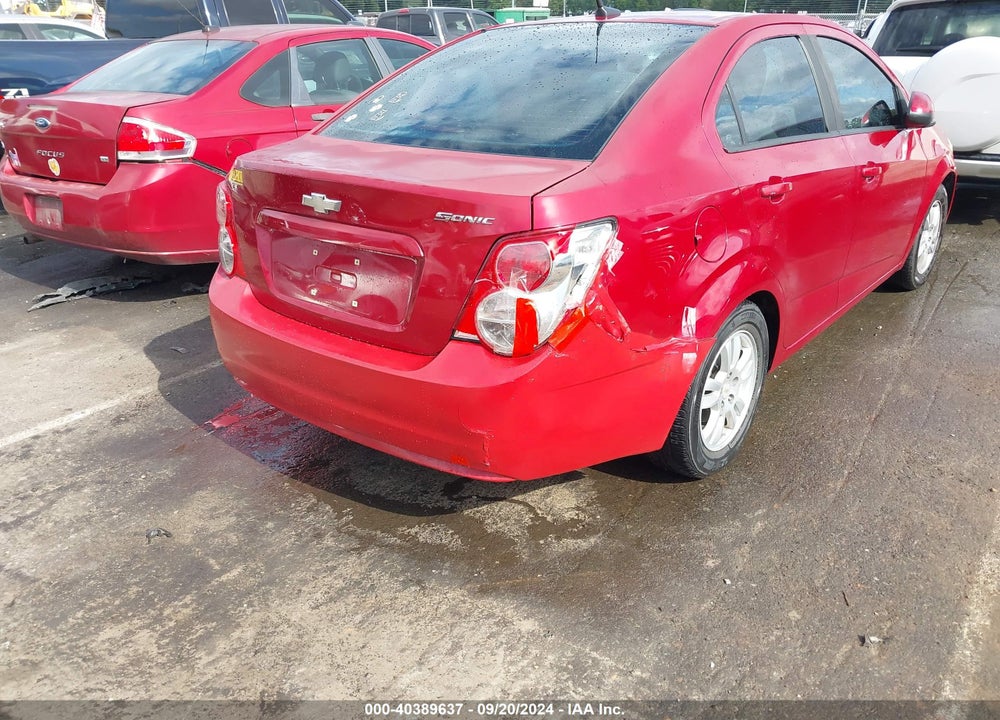 2012 CHEVROLET SONIC 2LS VIN: 1G1JA5SH0C4113079