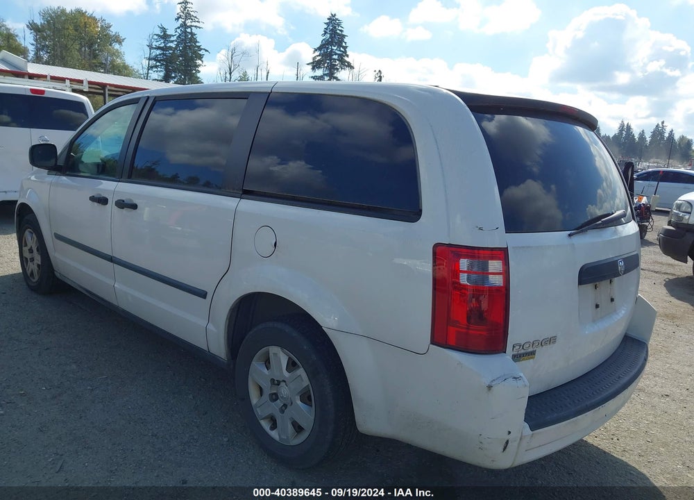 2009 DODGE GRAND CARAVAN CV VIN: 1D4HN11E09B513340