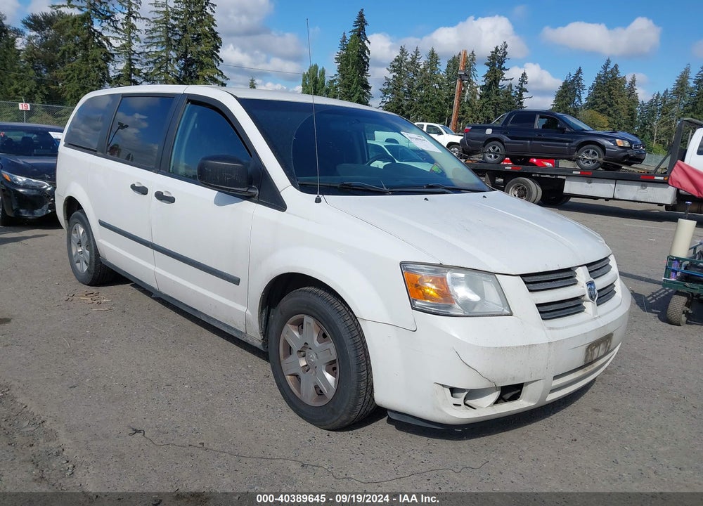 2009 DODGE GRAND CARAVAN CV VIN: 1D4HN11E09B513340