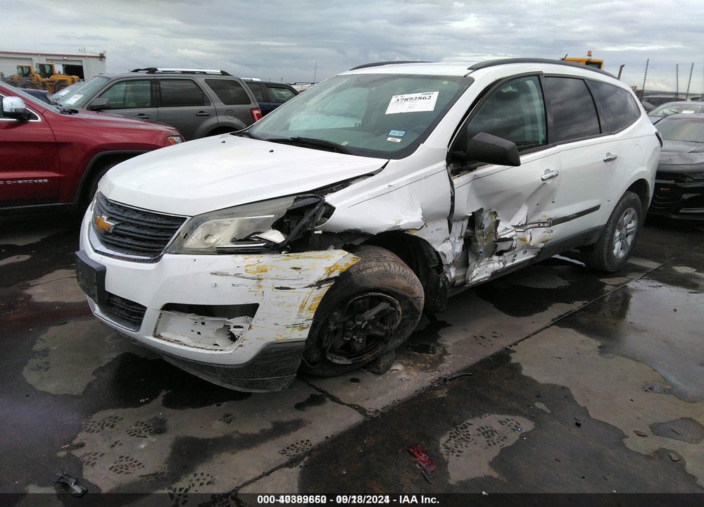 2016 CHEVROLET TRAVERSE LS VIN: 1GNKRFED2GJ271490