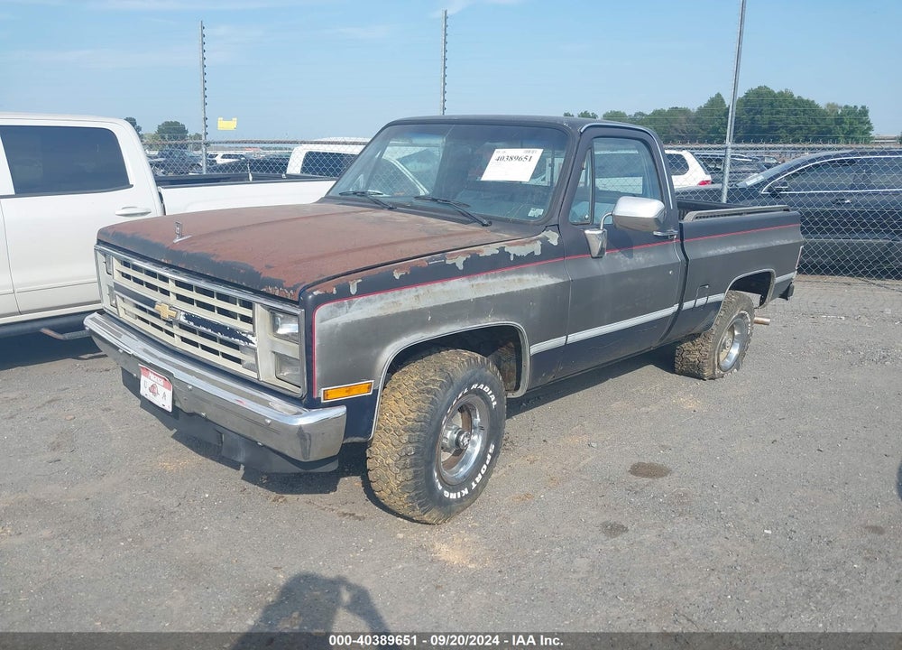 1987 CHEVROLET V10 VIN: 1GCEV14K7HS141253