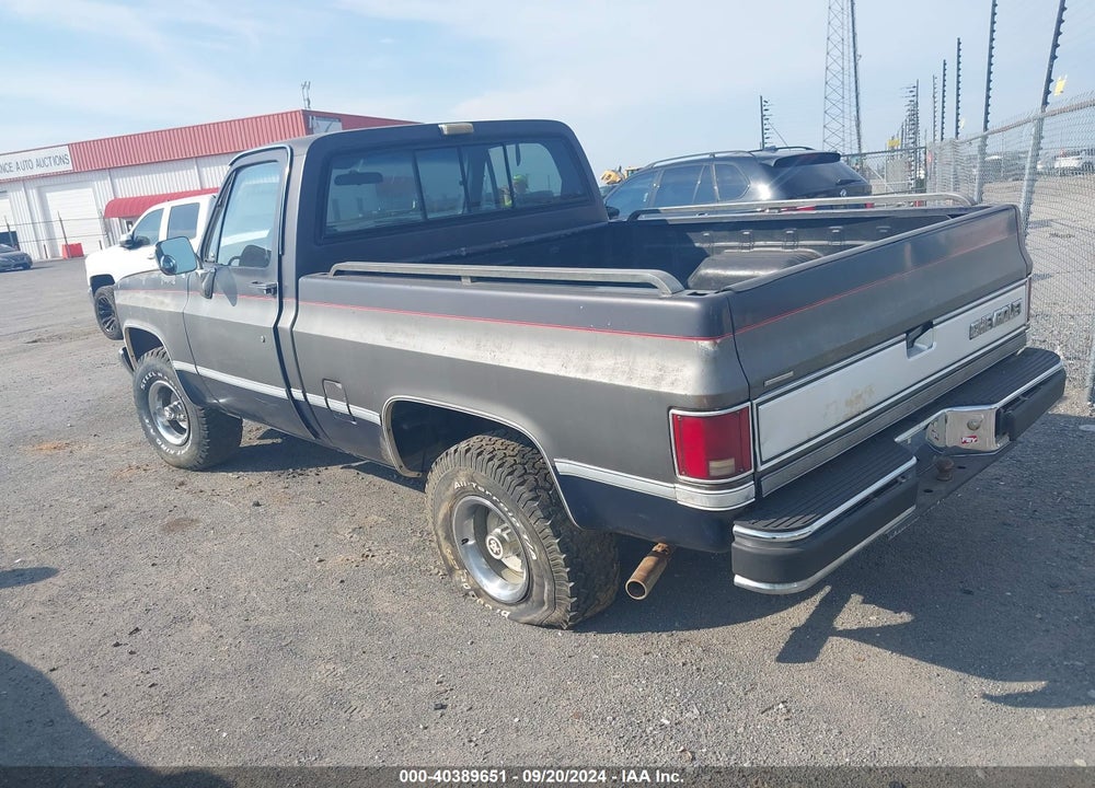 1987 CHEVROLET V10 VIN: 1GCEV14K7HS141253