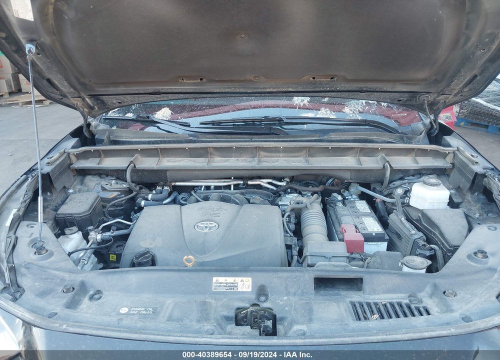 2022 TOYOTA HIGHLANDER XLE VIN: 5TDGZRAH7NS130083