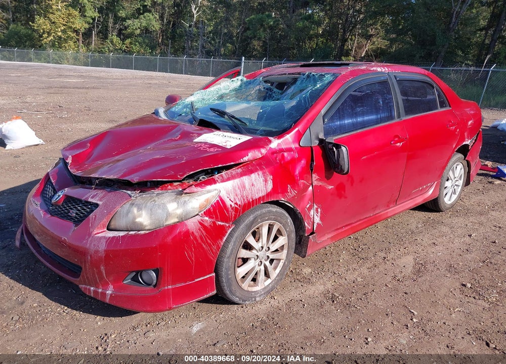 2010 TOYOTA COROLLA S VIN: 2T1BU4EE6AC376086