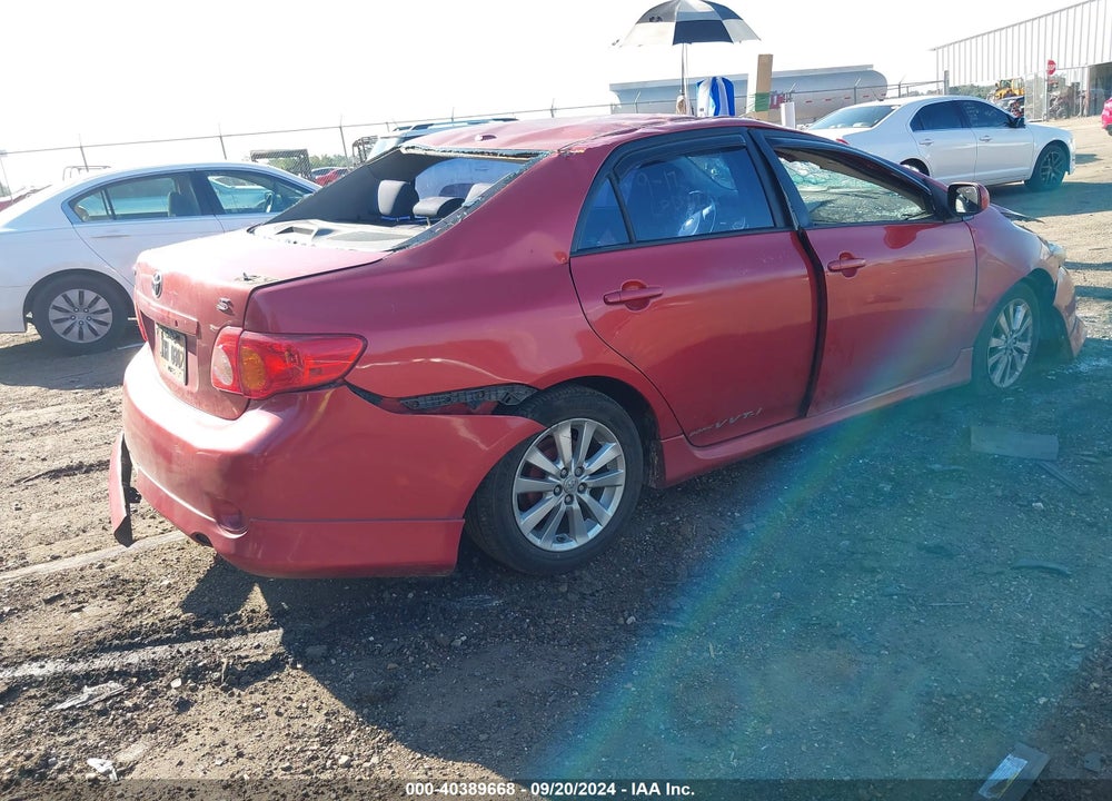 2010 TOYOTA COROLLA S VIN: 2T1BU4EE6AC376086