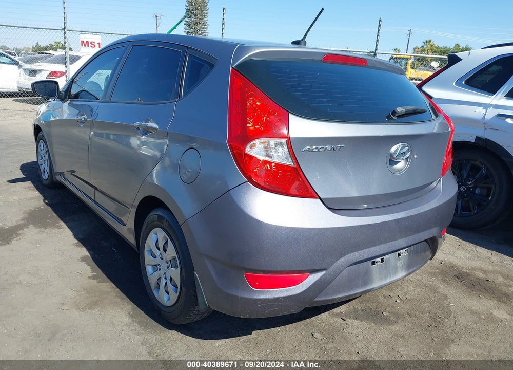 2013 HYUNDAI ACCENT GS VIN: KMHCT5AE7DU131948