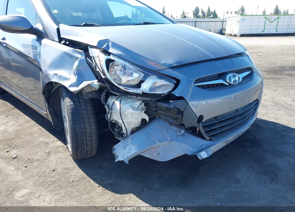2013 HYUNDAI ACCENT GS VIN: KMHCT5AE7DU131948