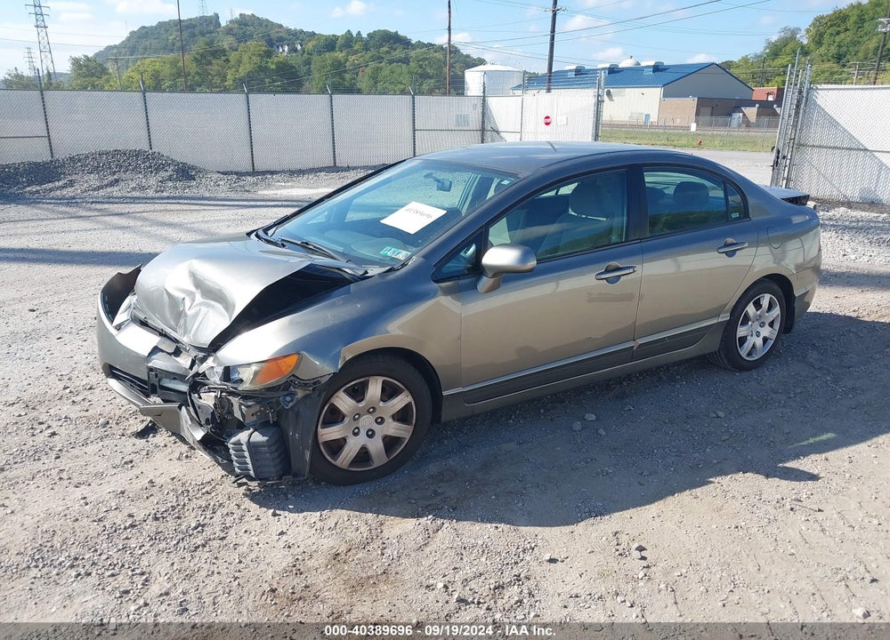2006 HONDA CIVIC LX VIN: 1HGFA16596L133798