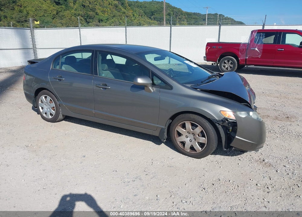 2006 HONDA CIVIC LX VIN: 1HGFA16596L133798