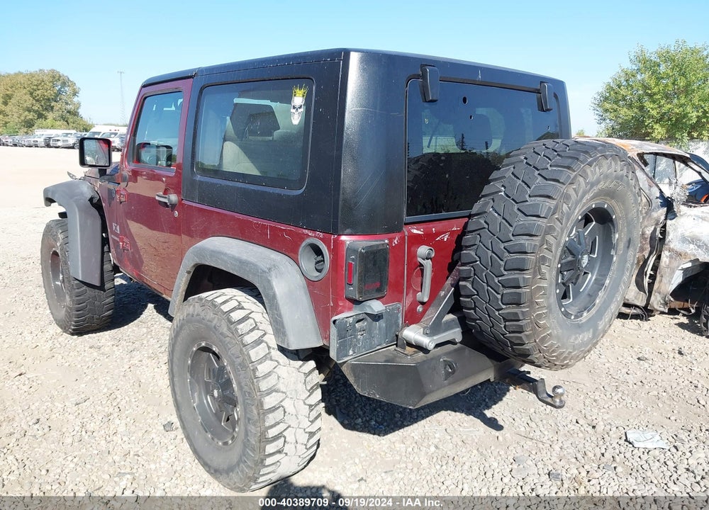 2008 JEEP WRANGLER X VIN: 1J4FA24108L581123