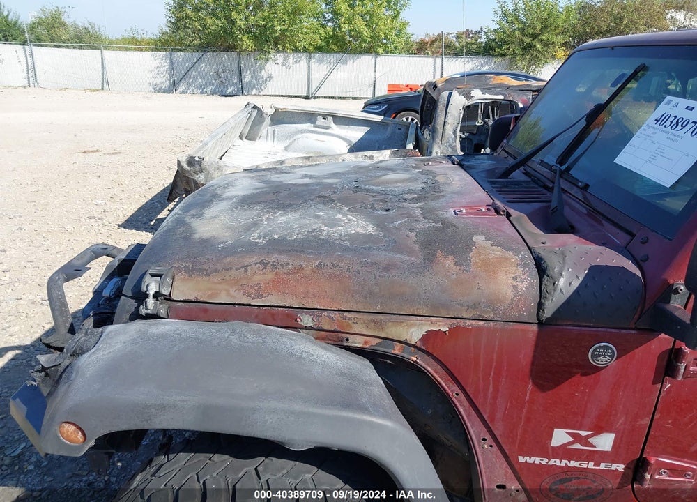 2008 JEEP WRANGLER X VIN: 1J4FA24108L581123