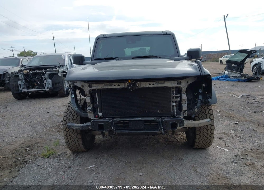 2024 FORD BRONCO BLACK DIAMOND VIN: 1FMDE1BH8RLA09242