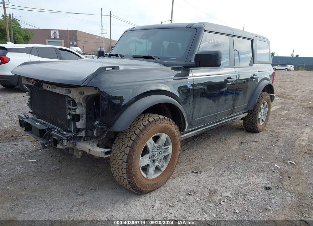 2024 FORD BRONCO BLACK DIAMOND VIN: 1FMDE1BH8RLA09242
