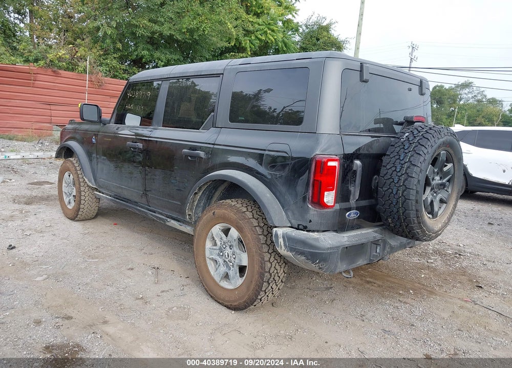 2024 FORD BRONCO BLACK DIAMOND VIN: 1FMDE1BH8RLA09242