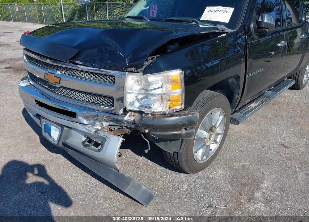 2013 CHEVROLET SILVERADO 1500 LT VIN: 3GCPKSE71DG343492