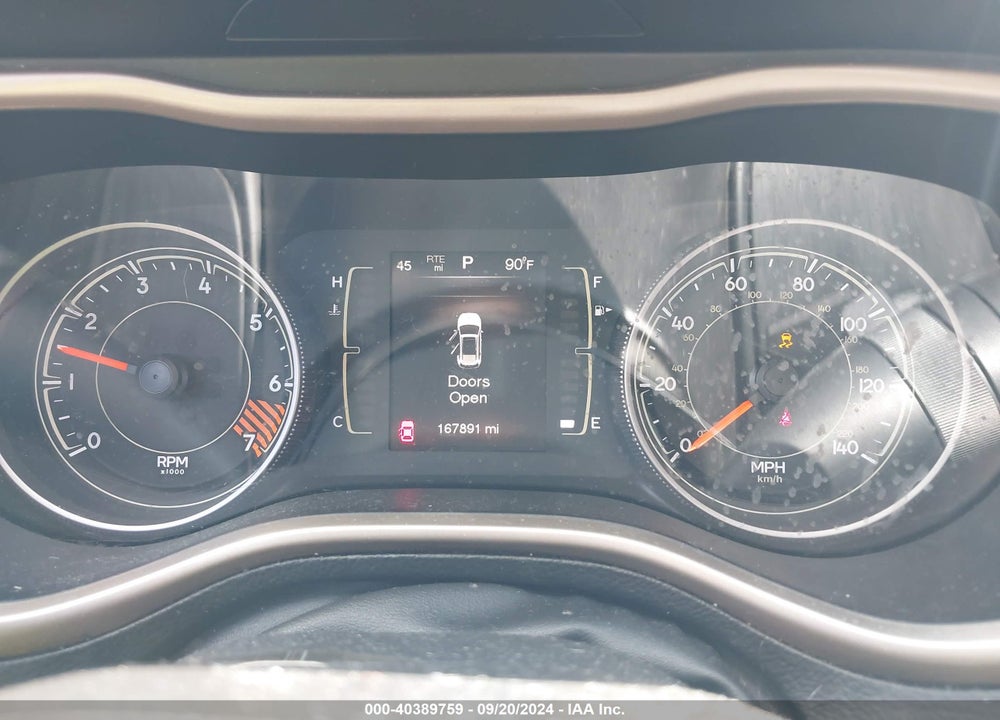 2015 JEEP CHEROKEE LATITUDE VIN: 1C4PJLCB7FW699921