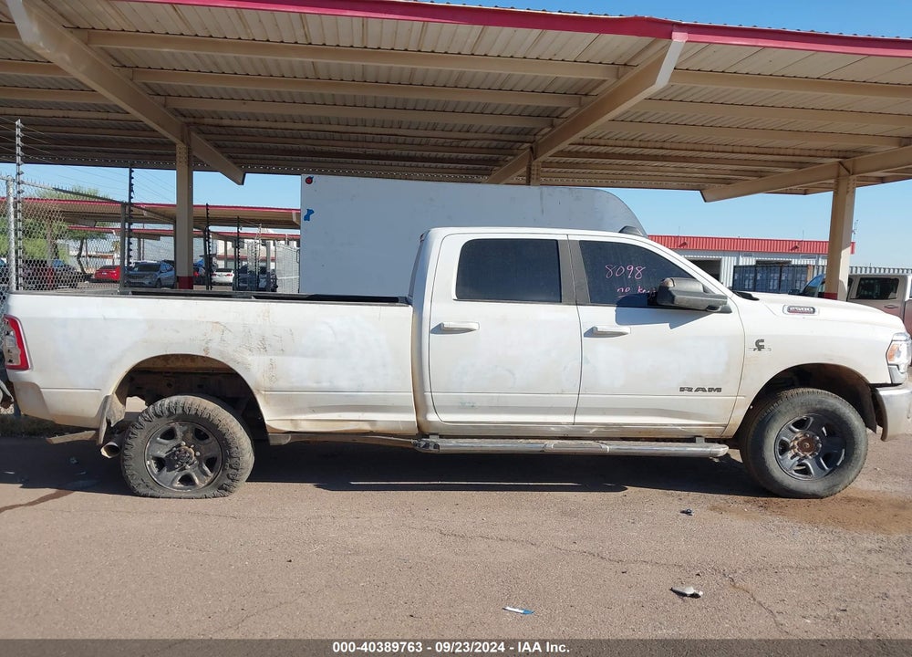 2022 RAM 2500 BIG HORN 4X4 8' BOX VIN: 3C6UR5JL4NG248520