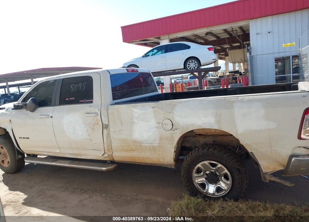 2022 RAM 2500 BIG HORN 4X4 8' BOX VIN: 3C6UR5JL4NG248520