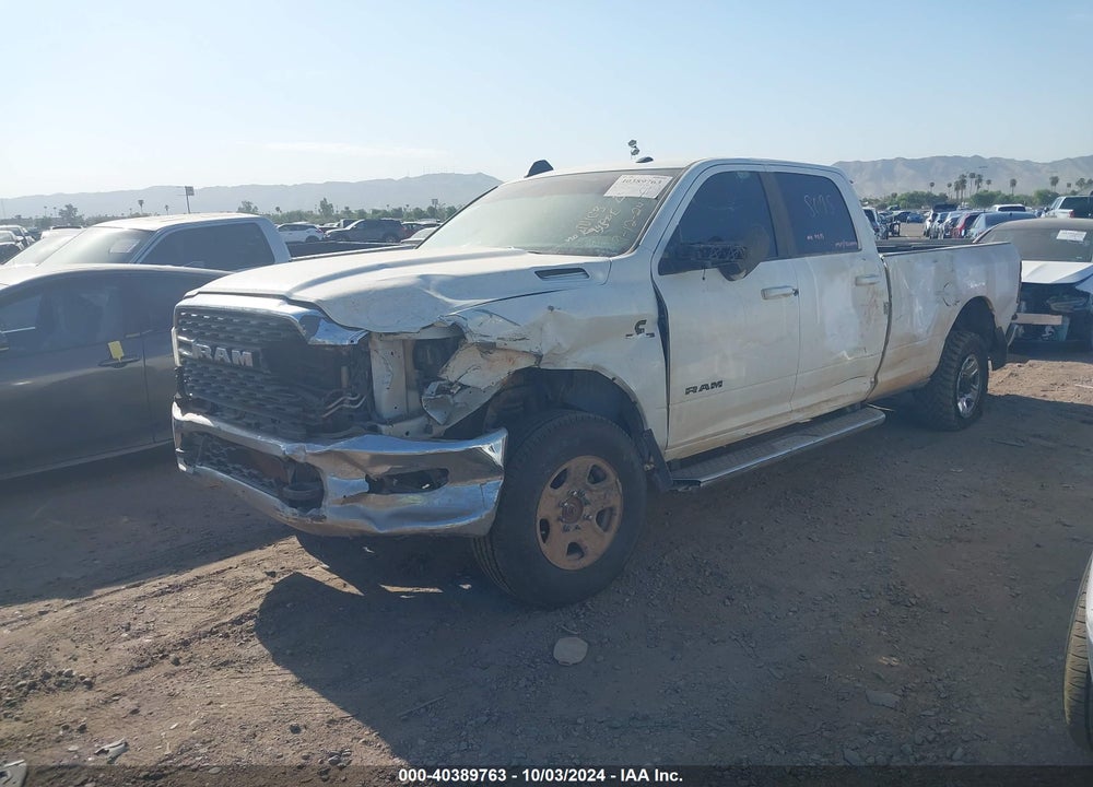 2022 RAM 2500 BIG HORN 4X4 8' BOX VIN: 3C6UR5JL4NG248520
