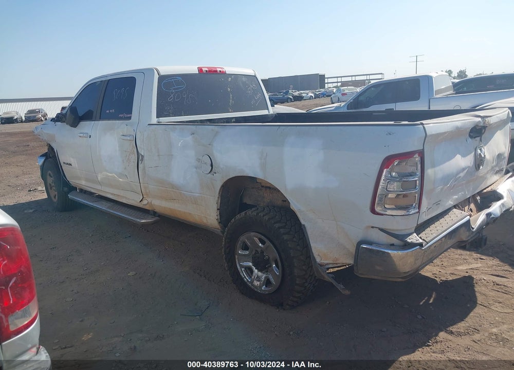2022 RAM 2500 BIG HORN 4X4 8' BOX VIN: 3C6UR5JL4NG248520
