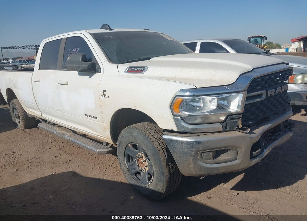 2022 RAM 2500 BIG HORN 4X4 8' BOX VIN: 3C6UR5JL4NG248520