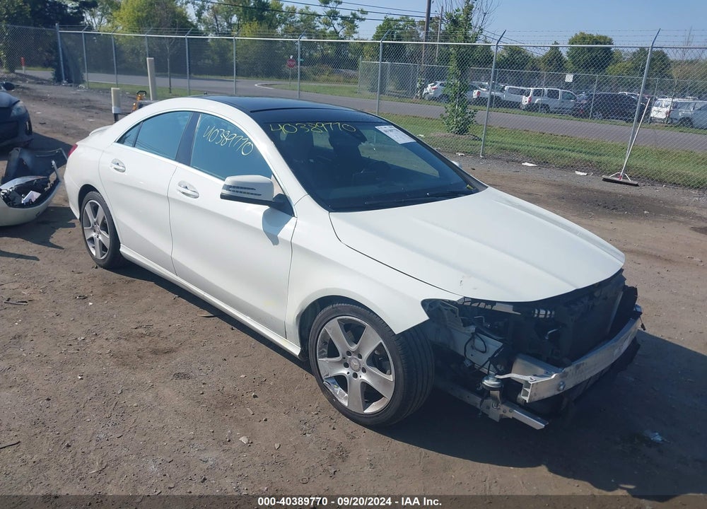 2015 MERCEDES-BENZ CLA 250 VIN: WDDSJ4GBXFN267040