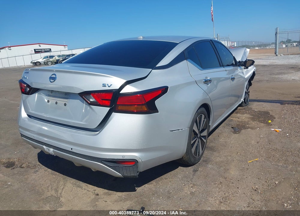 2022 NISSAN ALTIMA SV FWD VIN: 1N4BL4DV7NN301362