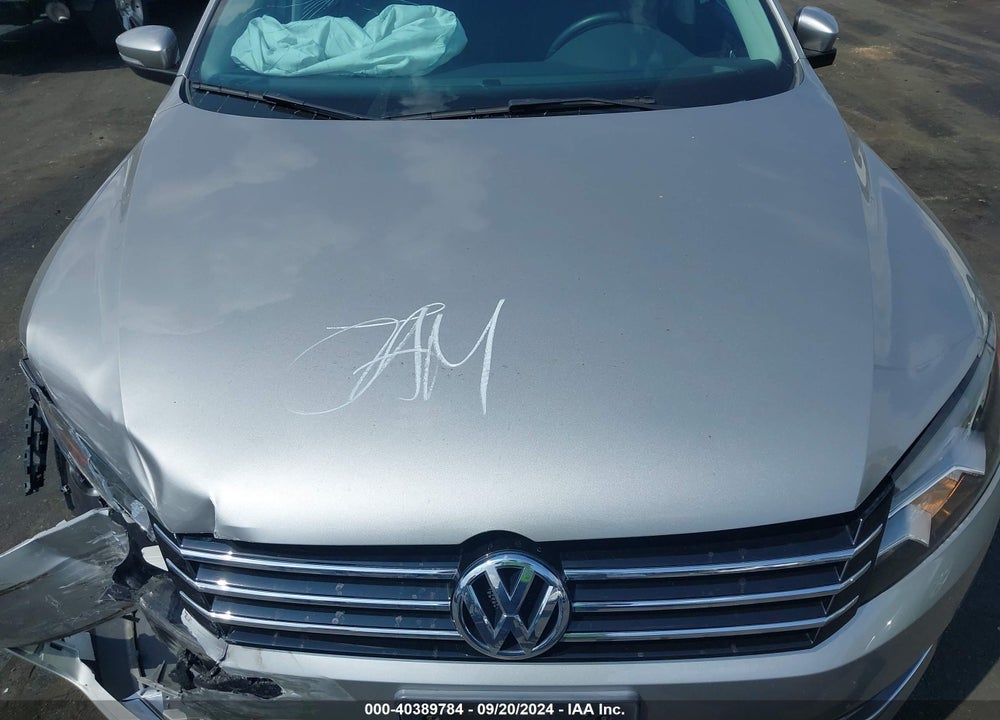 2014 VOLKSWAGEN PASSAT 2.5L SE VIN: 1VWBP7A35EC003310