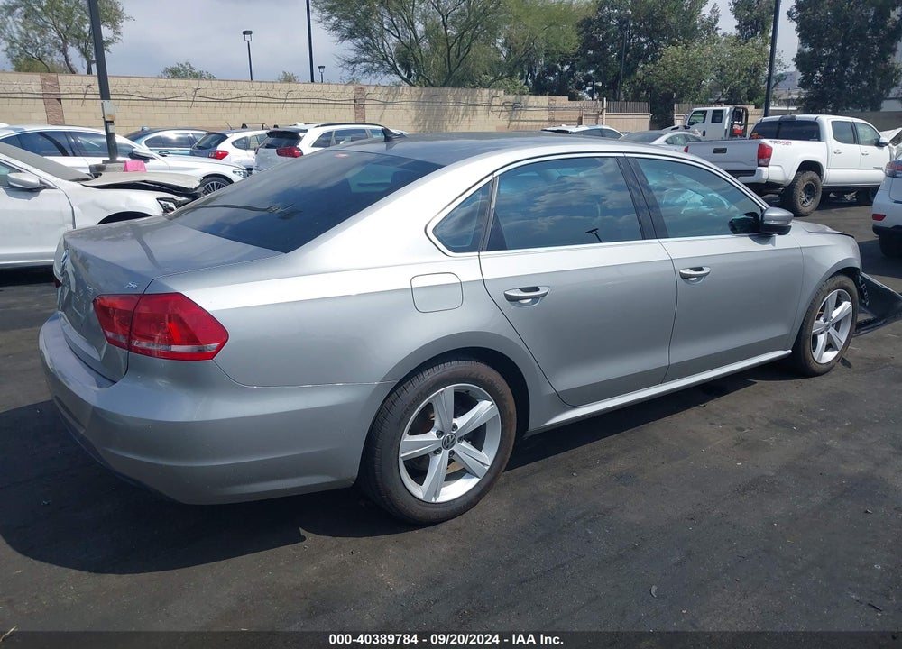 2014 VOLKSWAGEN PASSAT 2.5L SE VIN: 1VWBP7A35EC003310