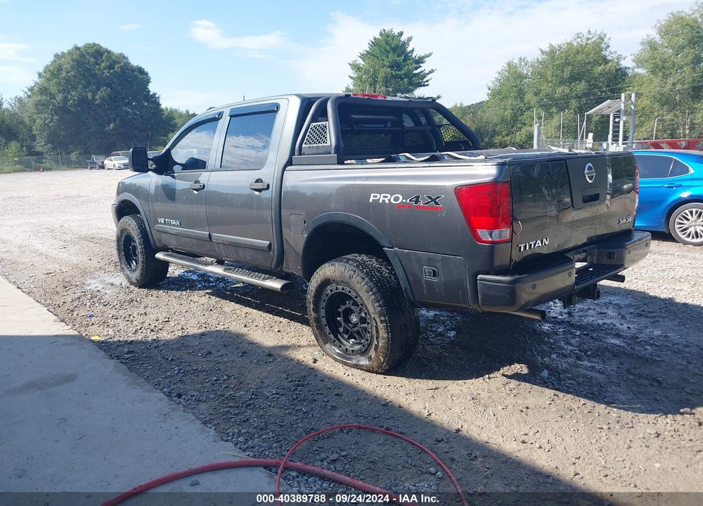 2011 NISSAN TITAN PRO-4X VIN: 1N6BA0EC2BN313224