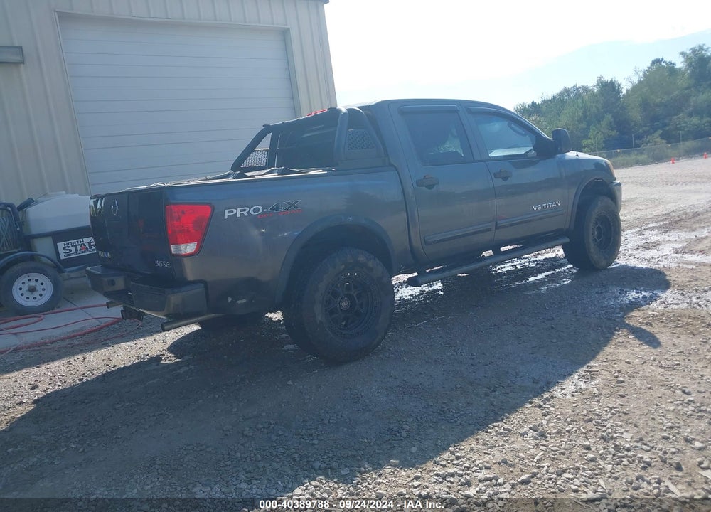 2011 NISSAN TITAN PRO-4X VIN: 1N6BA0EC2BN313224