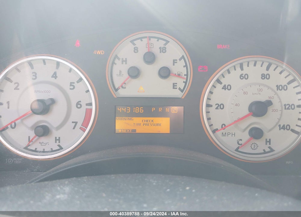 2011 NISSAN TITAN PRO-4X VIN: 1N6BA0EC2BN313224