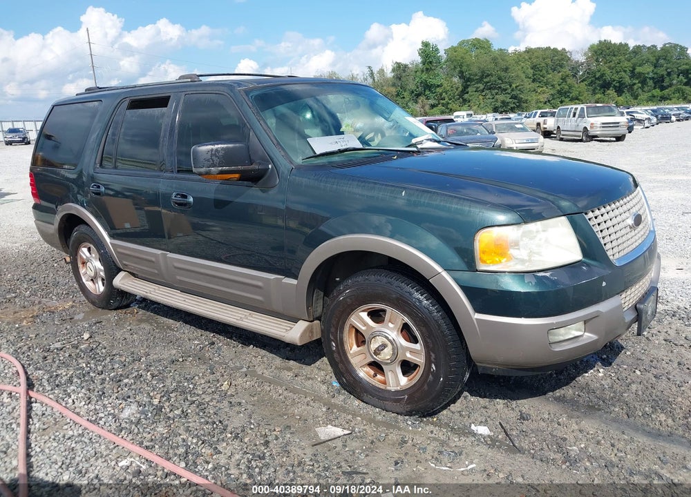 2003 FORD EXPEDITION EDDIE BAUER VIN: 1FMFU17L03LC26736