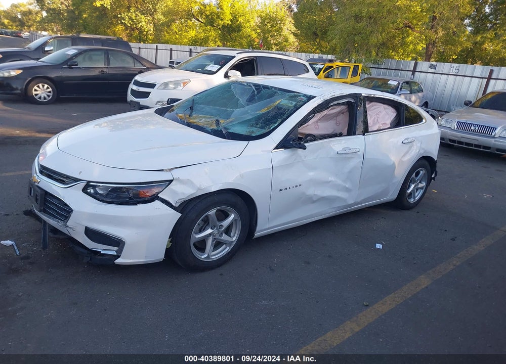 2017 CHEVROLET MALIBU LS VIN: 1G1ZB5ST5HF104555