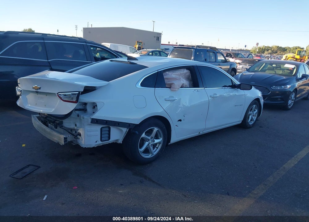 2017 CHEVROLET MALIBU LS VIN: 1G1ZB5ST5HF104555