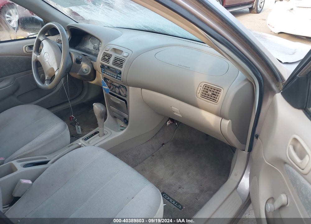 1999 TOYOTA COROLLA VE VIN: 2T1BR12EXXC176180