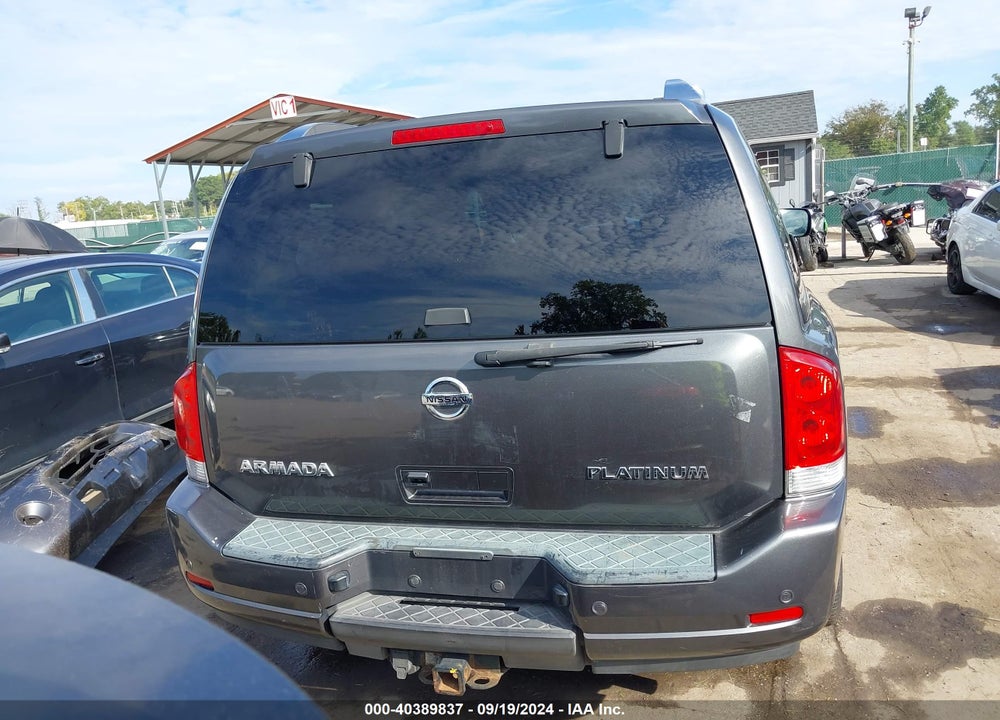 2011 NISSAN ARMADA PLATINUM VIN: 5N1AA0ND0BN618658