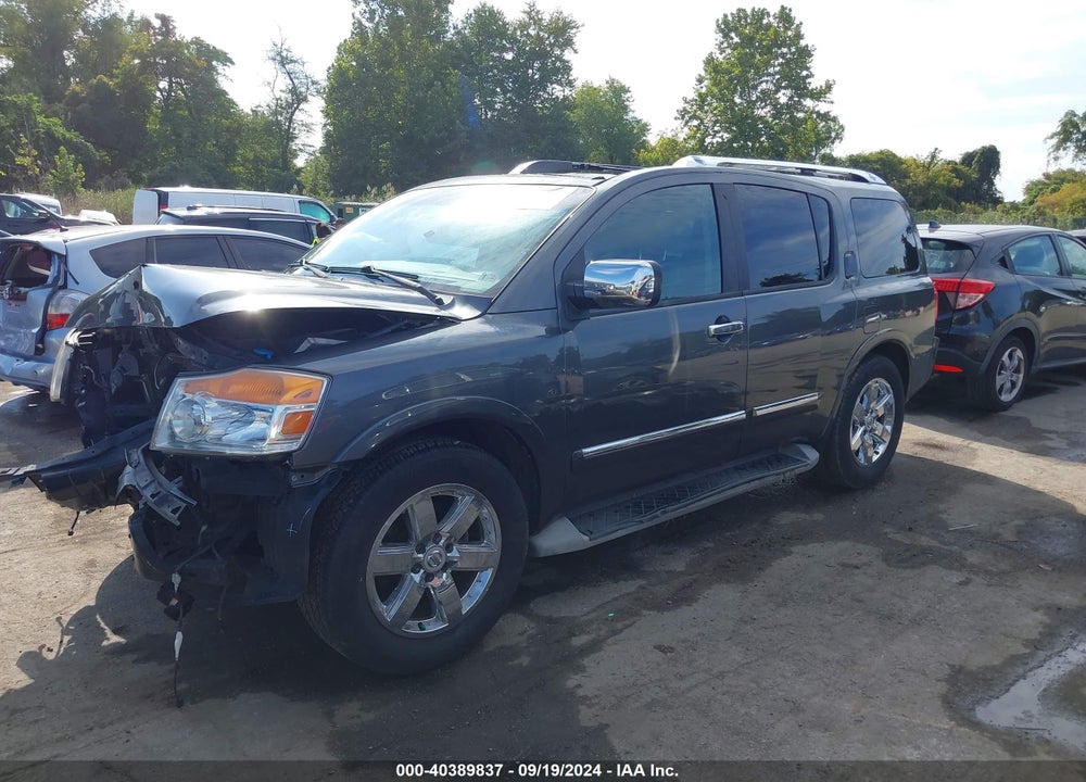 2011 NISSAN ARMADA PLATINUM VIN: 5N1AA0ND0BN618658