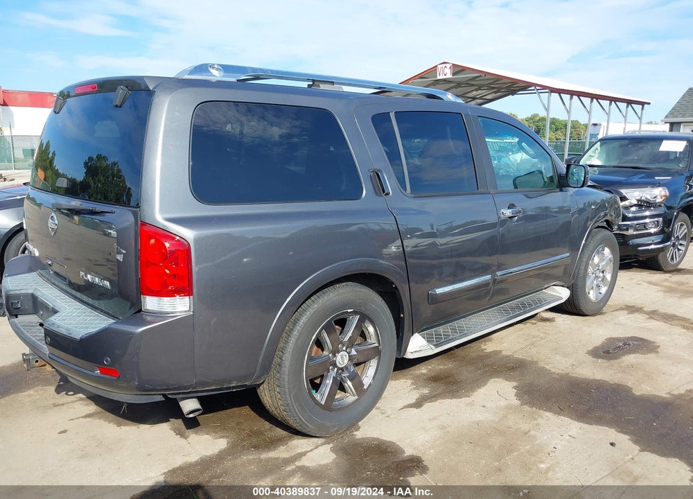 2011 NISSAN ARMADA PLATINUM VIN: 5N1AA0ND0BN618658