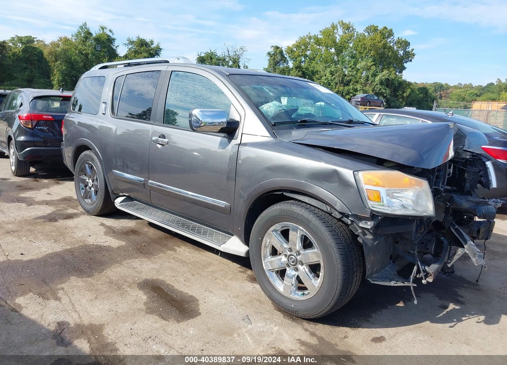 2011 NISSAN ARMADA PLATINUM VIN: 5N1AA0ND0BN618658