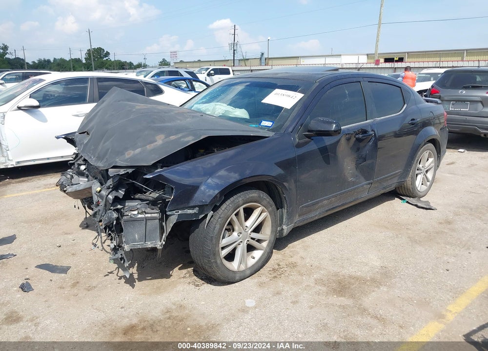 2012 DODGE AVENGER SXT PLUS VIN: 1C3CDZEGXCN310065