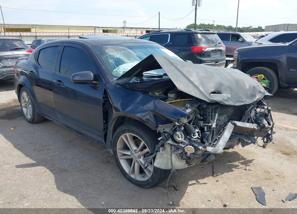 2012 DODGE AVENGER SXT PLUS VIN: 1C3CDZEGXCN310065