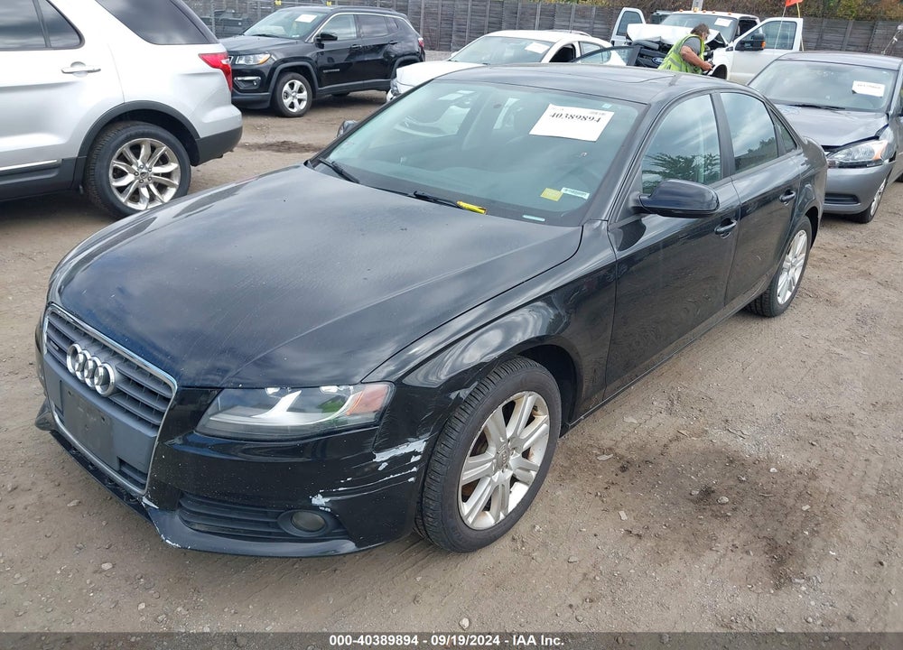 2011 AUDI A4 2.0T PREMIUM VIN: WAUBFAFL4BN032094