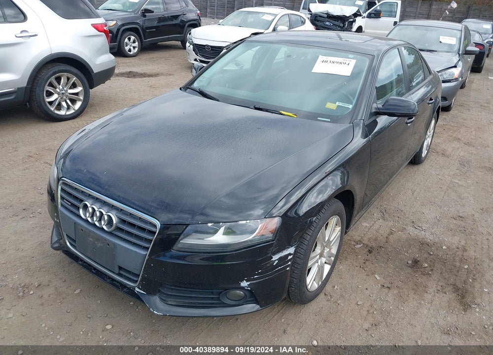 2011 AUDI A4 2.0T PREMIUM VIN: WAUBFAFL4BN032094