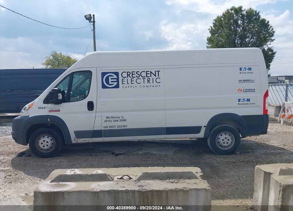 2016 RAM PROMASTER 3500 HIGH ROOF VIN: 3C6URVHG2GE119389