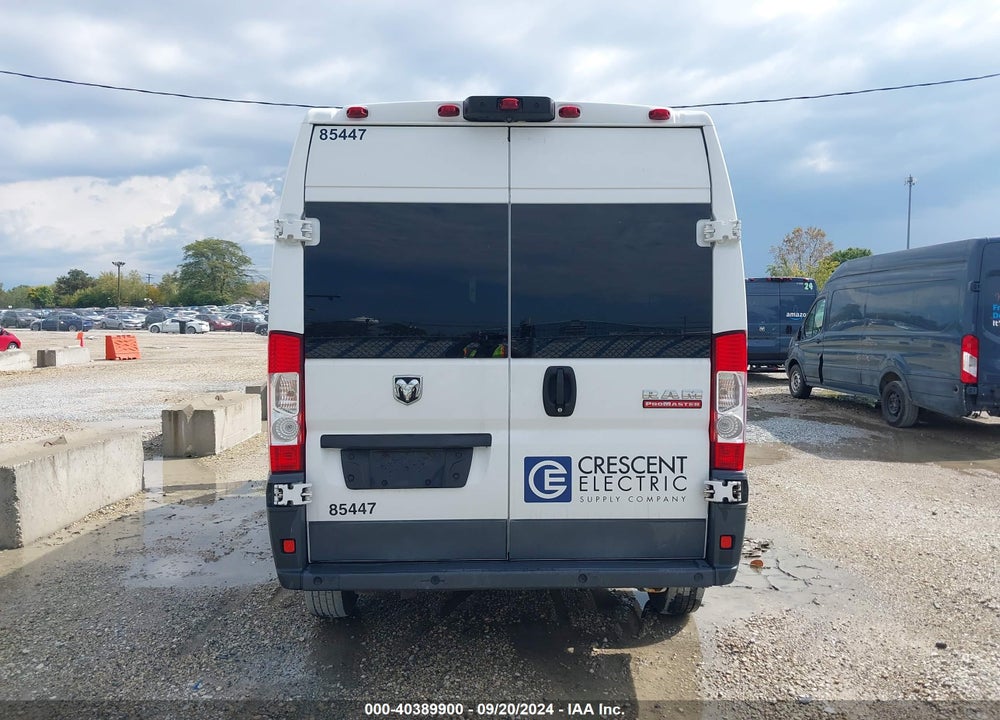 2016 RAM PROMASTER 3500 HIGH ROOF VIN: 3C6URVHG2GE119389