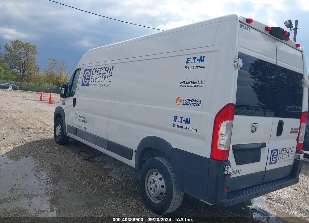 2016 RAM PROMASTER 3500 HIGH ROOF VIN: 3C6URVHG2GE119389